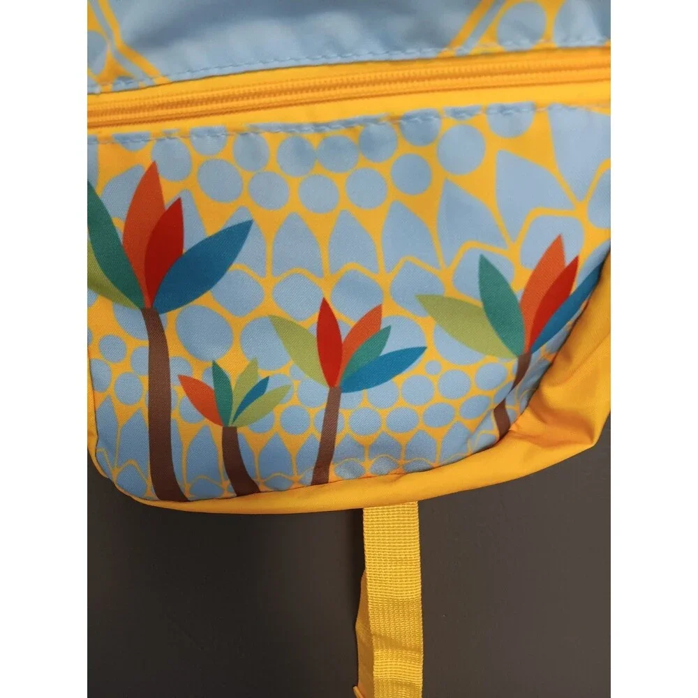 Emirates Expo 2020 Dubai Mini Backpack Yellow Blue Airline Travel 11”
